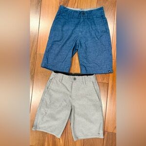 Blue and Gray Boys’ Shorts